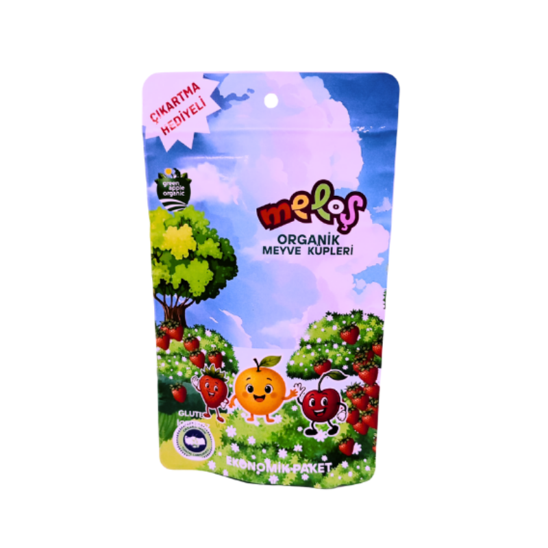 meloş organik mini portakal küpleri 100 gr